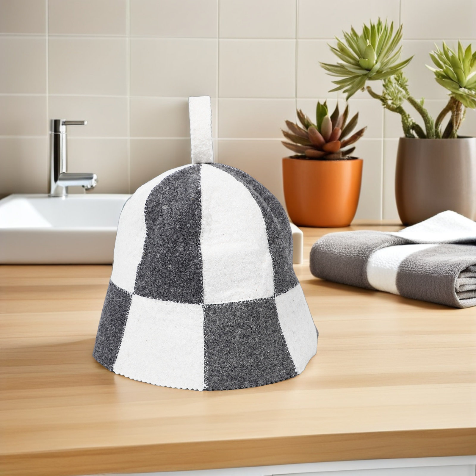 1Set Sauna Kit Felt Hat with M - Heat Resistant Glove recensie en prijs