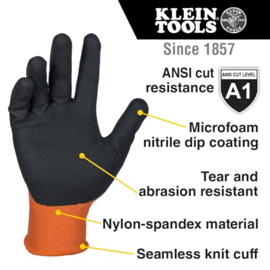 60581 Work Gloves, Knit Dipped - Cut Resistant Glove recensie en prijs