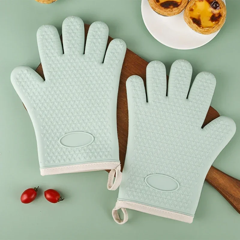 Barbecue Oven Gloves Anti-slip - Oven Mitt Silicone recensie en prijs