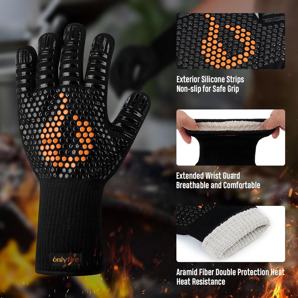 Heat Resistant Grill Gloves fo - Heat Resistant Glove recensie en prijs