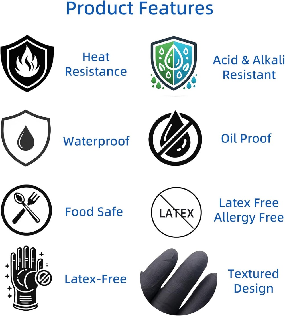 Heat Resistant BBQ Gloves: 4 R - Heat Resistant Glove recensie en prijs