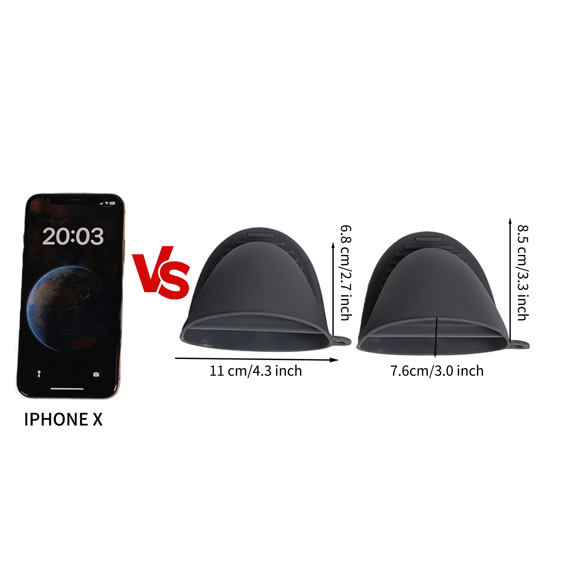 2 Pack Silicone Oven Mitts Pot - Oven Mitt Silicone recensie en prijs