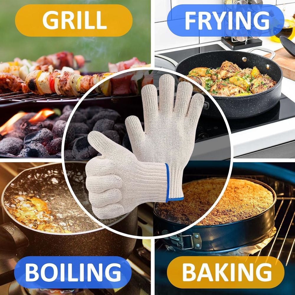 Heat-Resistant Gloves, 9.5 Len - Heat Resistant Glove recensie en prijs
