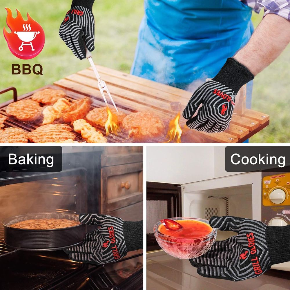 Silicone Heat Resistant Grilli - Oven Mitt Silicone recensie en prijs