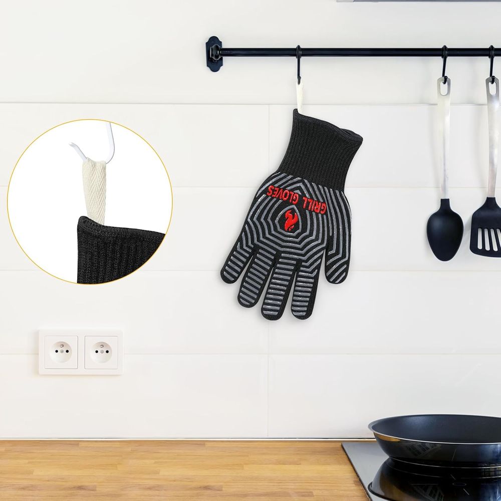 Silicone Heat Resistant Grilli - Oven Mitt Silicone recensie en prijs