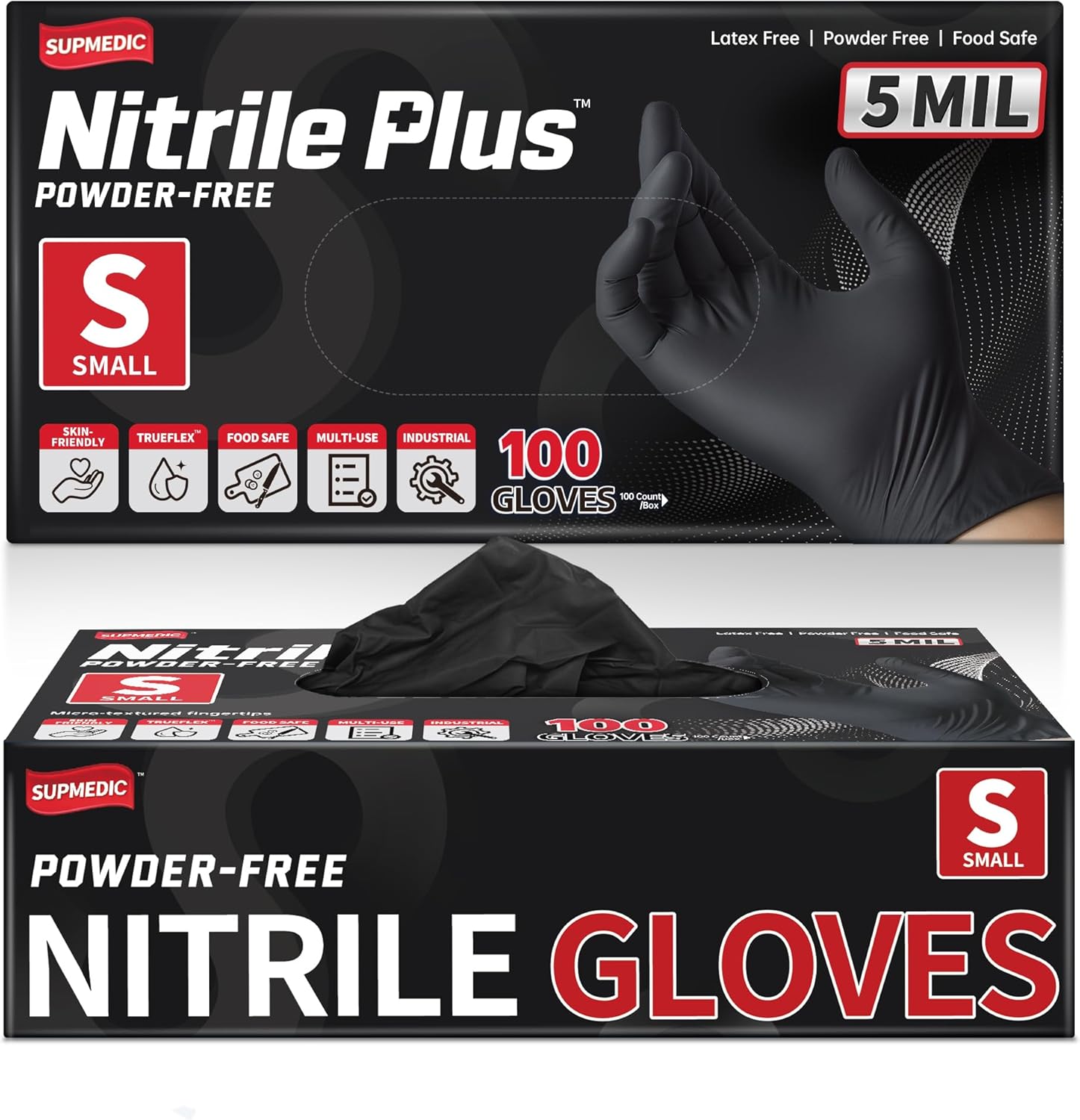 Nitrile+ Disposable Gloves, 5M - Exam Glove Nitrile recensie en prijs