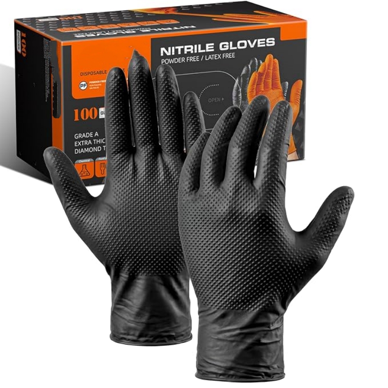 8 Mil Heavy Duty Industrial Or - Nitrile Mechanic Glove recensie en prijs