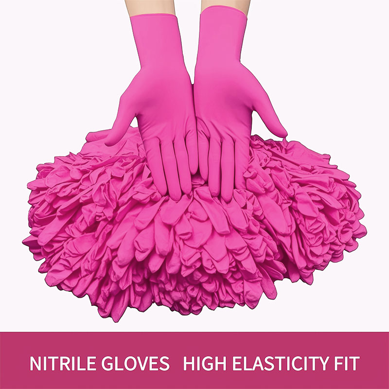 10-100PCS Pink Nitrile Disposa - Nitrile Mechanic Glove recensie en prijs