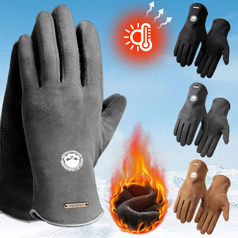 2pc Man Winter Warm Gloves For - Leather Driving Glove recensie en prijs