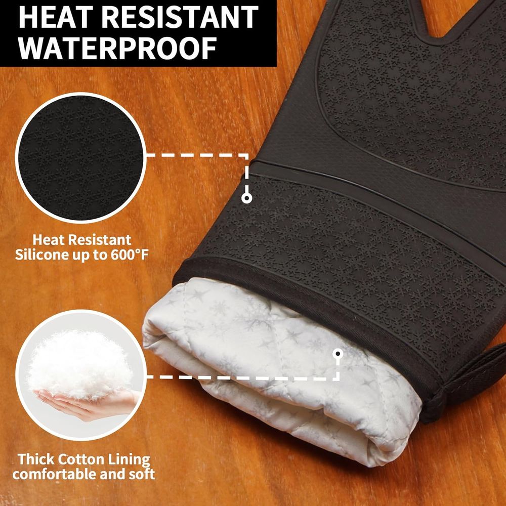 Heat Resistant Silicone Oven M - Oven Mitt Silicone recensie en prijs