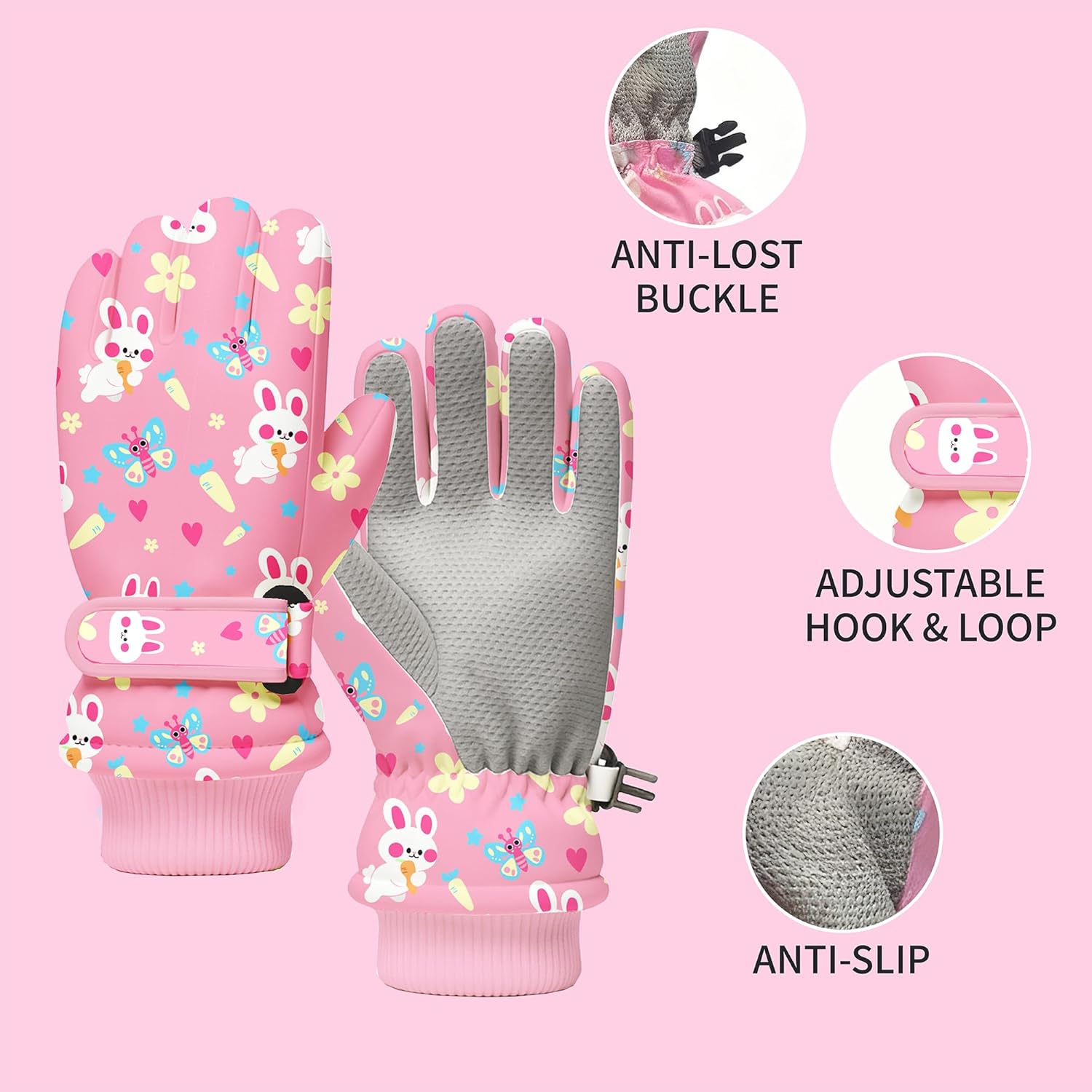 Kids Winter Snow Gloves, Water - Winter Glove Insulated recensie en prijs