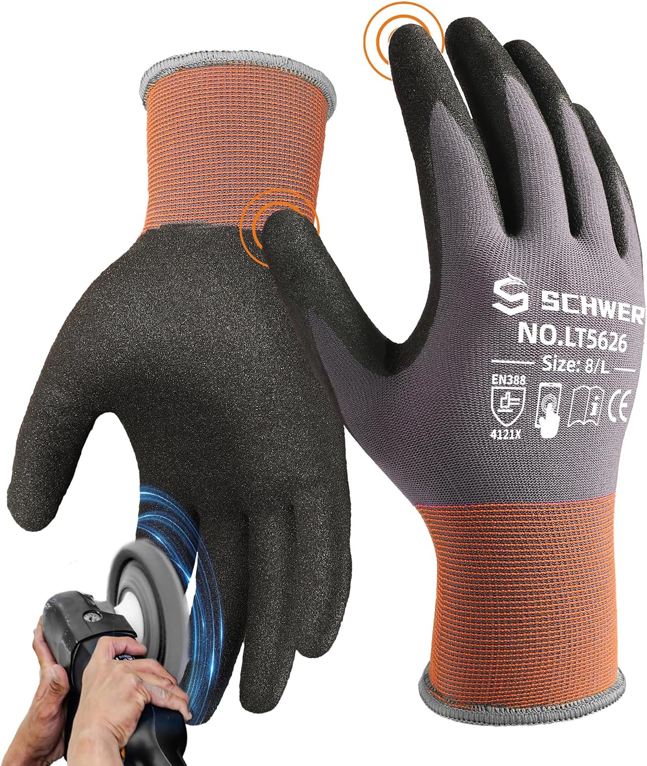 6 Pairs Heavy Duty Work Gloves - Cut Resistant Glove recensie en prijs