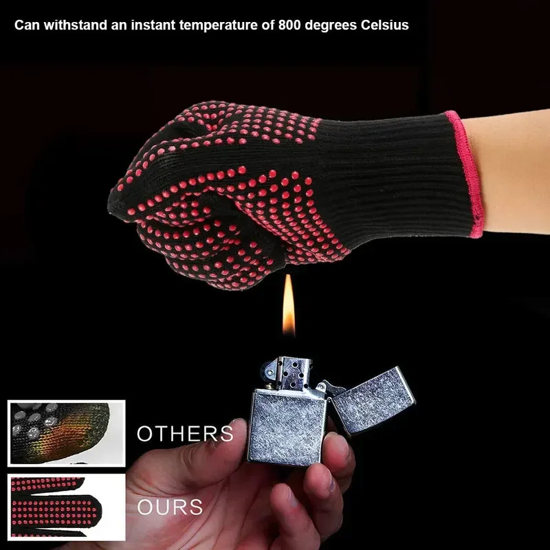 1 Pair Non-Slip Silicone BBQ G - Oven Mitt Silicone recensie en prijs