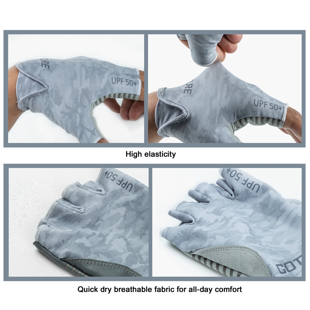 Goture Fingerless Fishing Glov - Cycling Glove Padded recensie en prijs