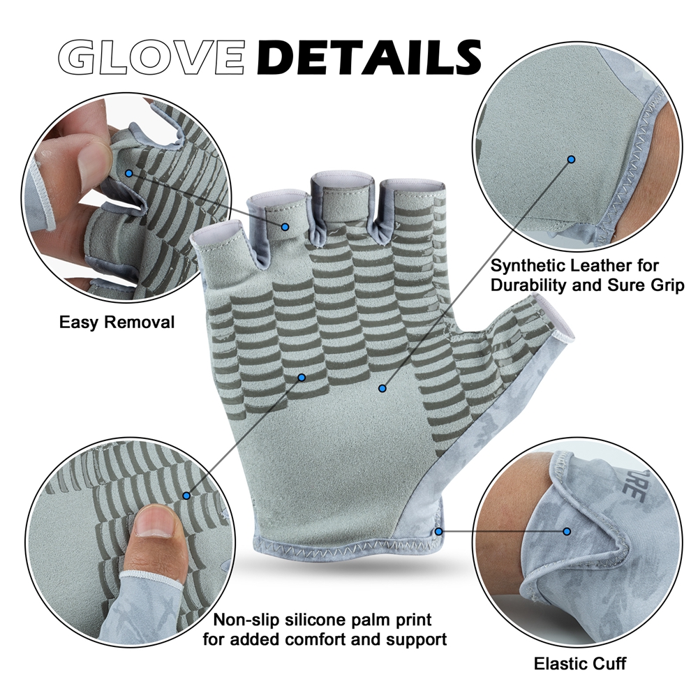 Goture Fingerless Fishing Glov - Cycling Glove Padded recensie en prijs