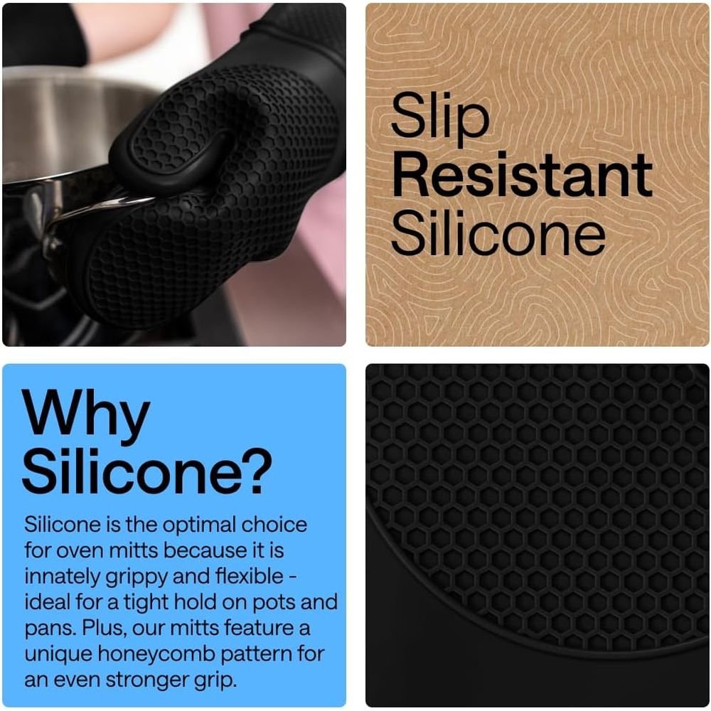 Heat Resistant Silicone Oven M - Oven Mitt Silicone recensie en prijs