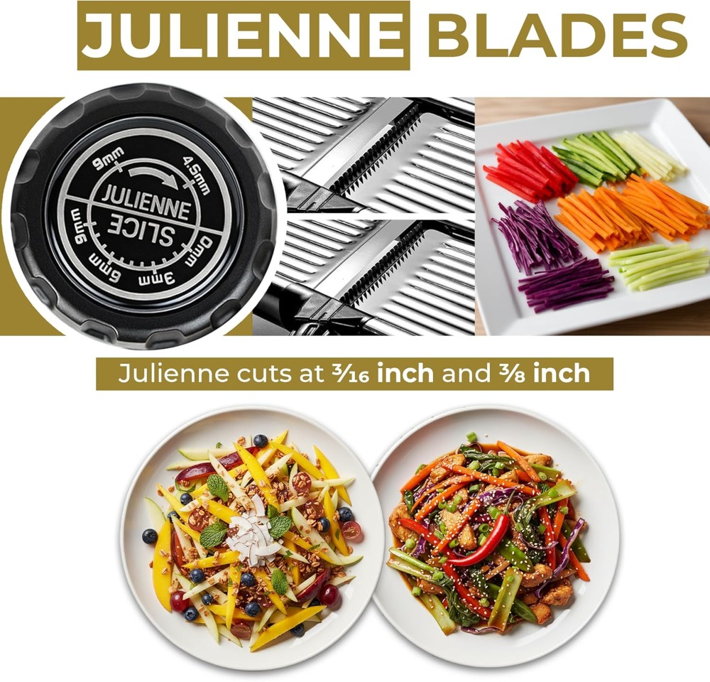 Adjustable Mandoline Food Slic - Cut Resistant Glove recensie en prijs