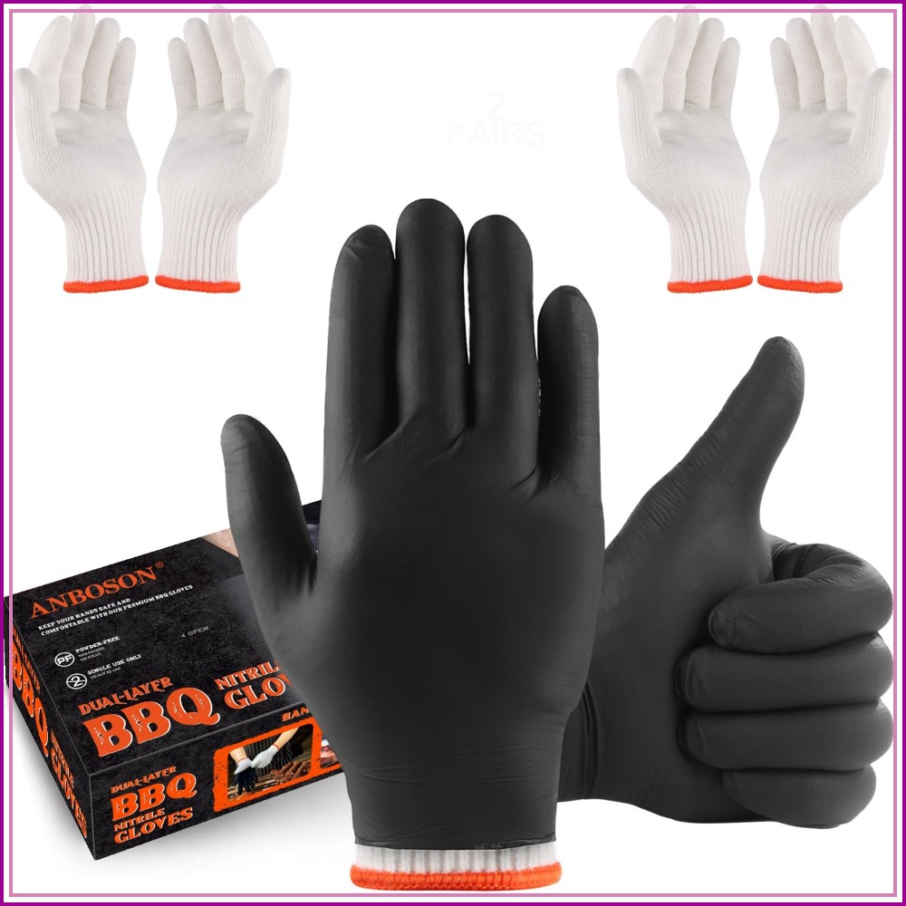Disposable BBQ Gloves 100 Pack - Heat Resistant Glove recensie en prijs