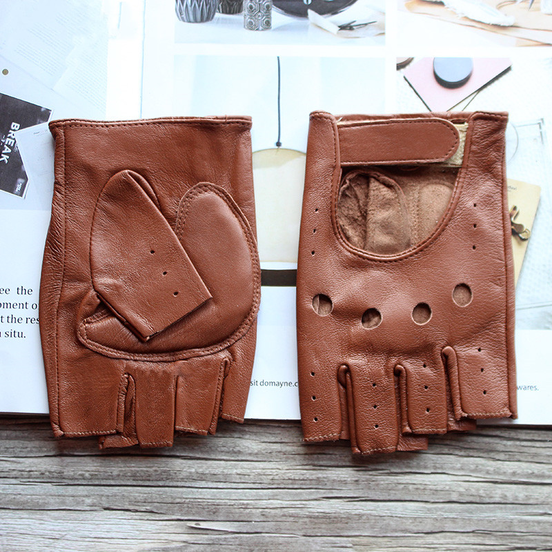 New Women's Sheepskin Half Fin - Leather Driving Glove recensie en prijs