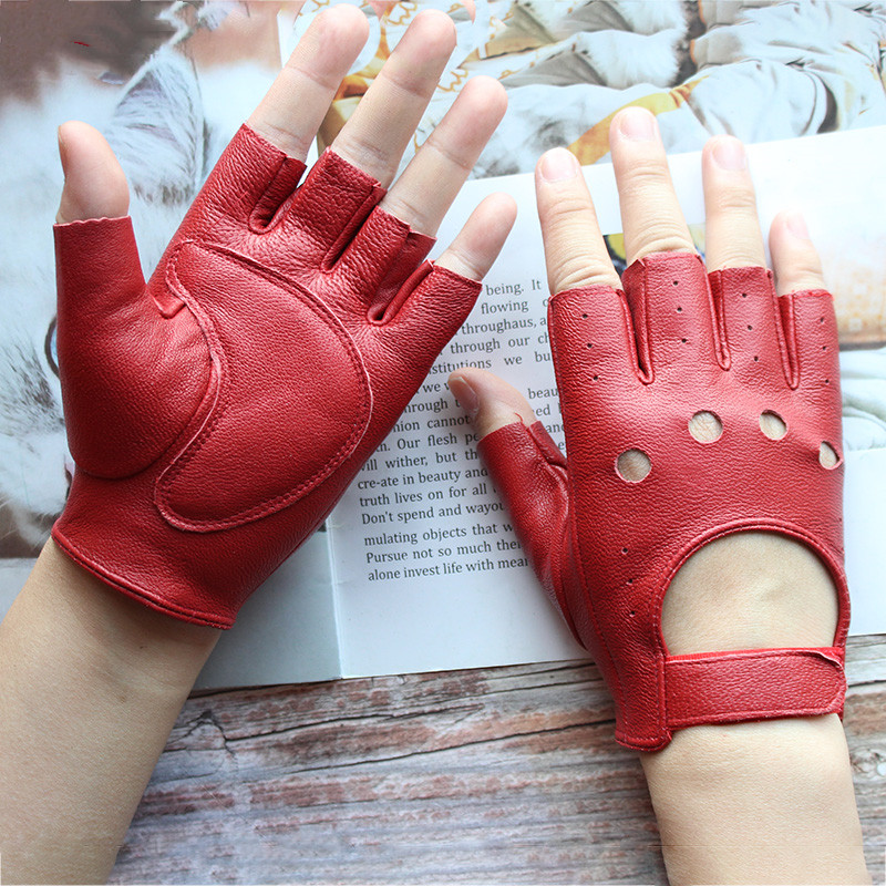 New Women's Sheepskin Half Fin - Leather Driving Glove recensie en prijs