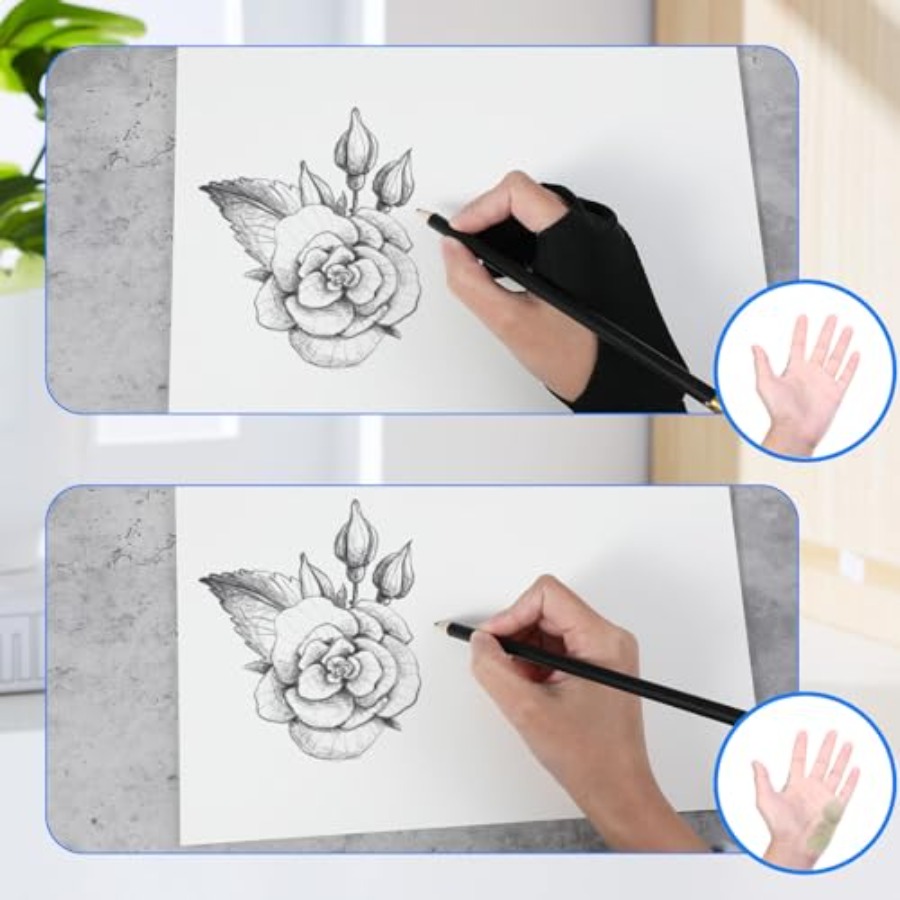 2 Pack Digital Drawing Glove R - Touchscreen Glove Capacitive recensie en prijs