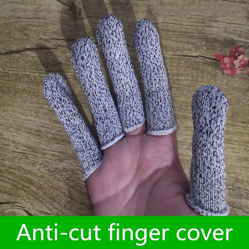 5pcs!  Anti-cut Finger Cots Le - Cut Resistant Glove recensie en prijs