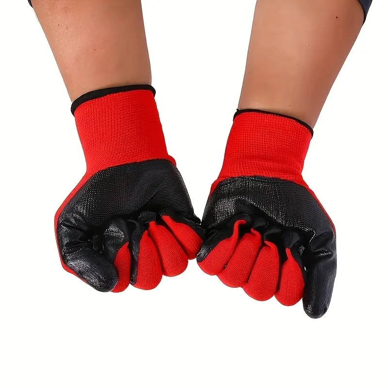 4/20PCS Nitrile Coated Safety  - Nitrile Mechanic Glove recensie en prijs