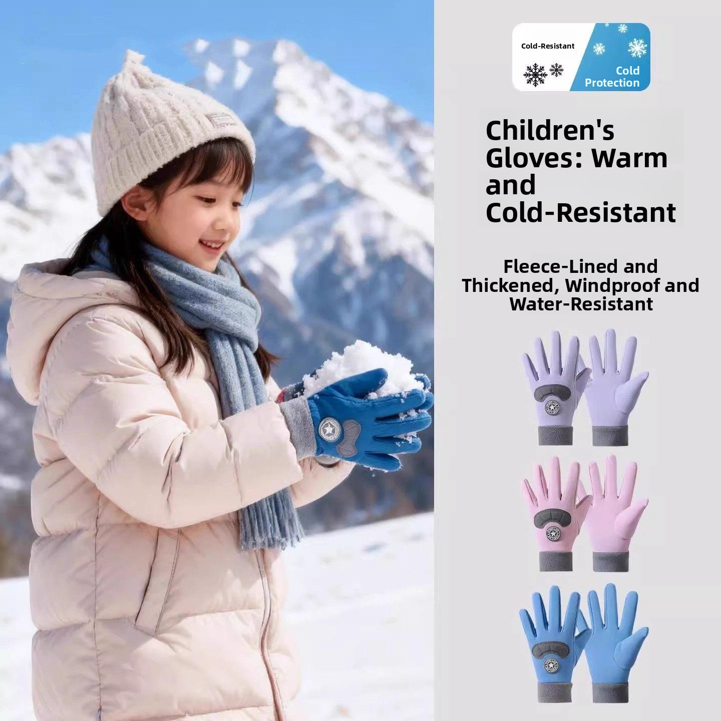 Children's Ski Gloves Winter W - Winter Glove Insulated recensie en prijs