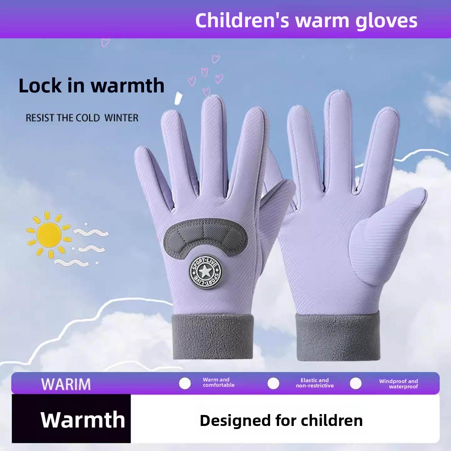 Children's Ski Gloves Winter W - Winter Glove Insulated recensie en prijs