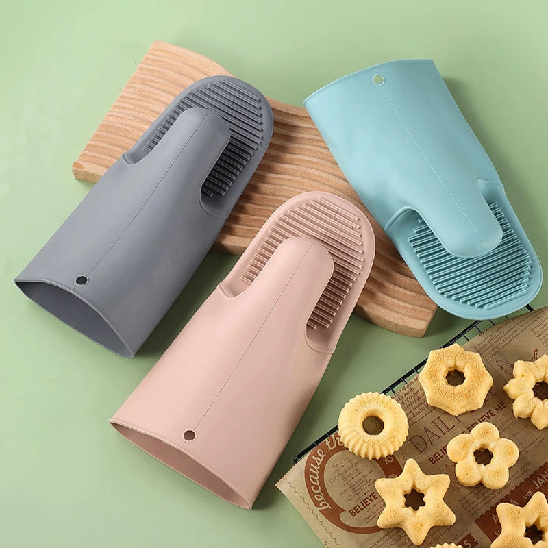 1/2Pcs Long Thickened Oven Glo - Oven Mitt Silicone recensie en prijs