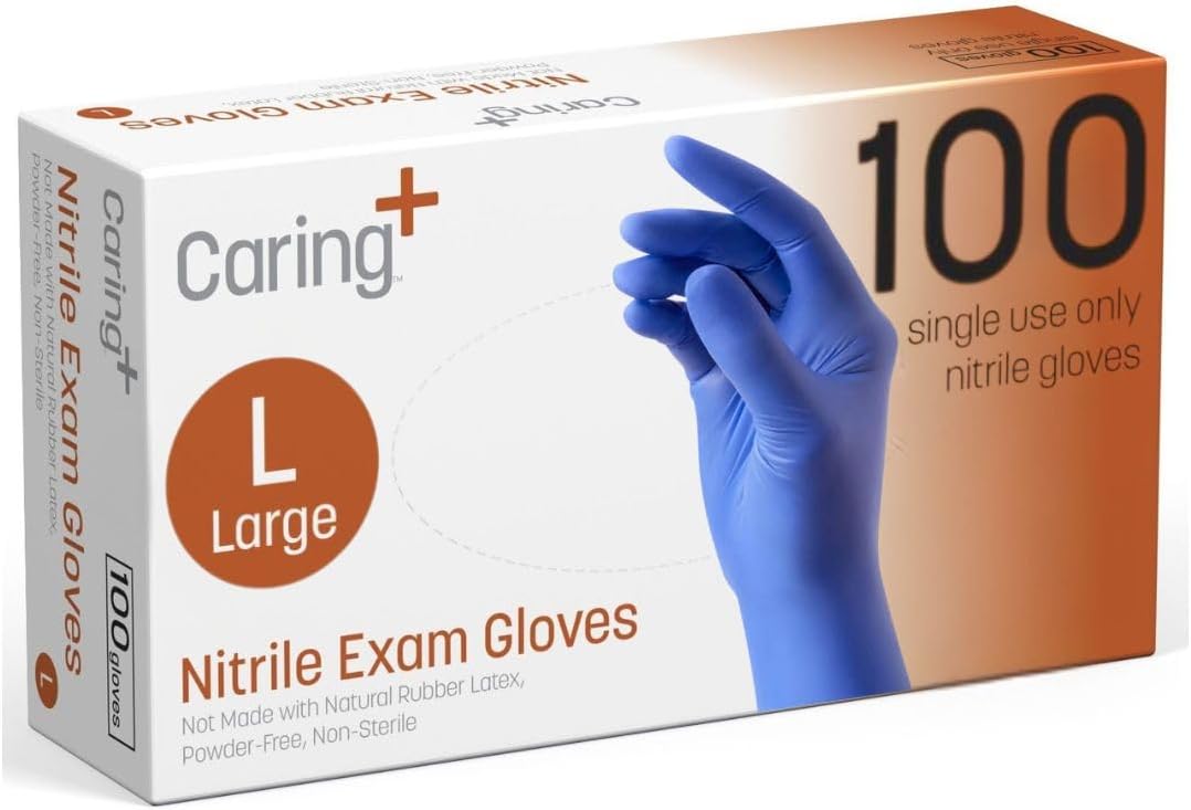 Nitrile Exam Gloves, Blue, Pow - Exam Glove Nitrile recensie en prijs