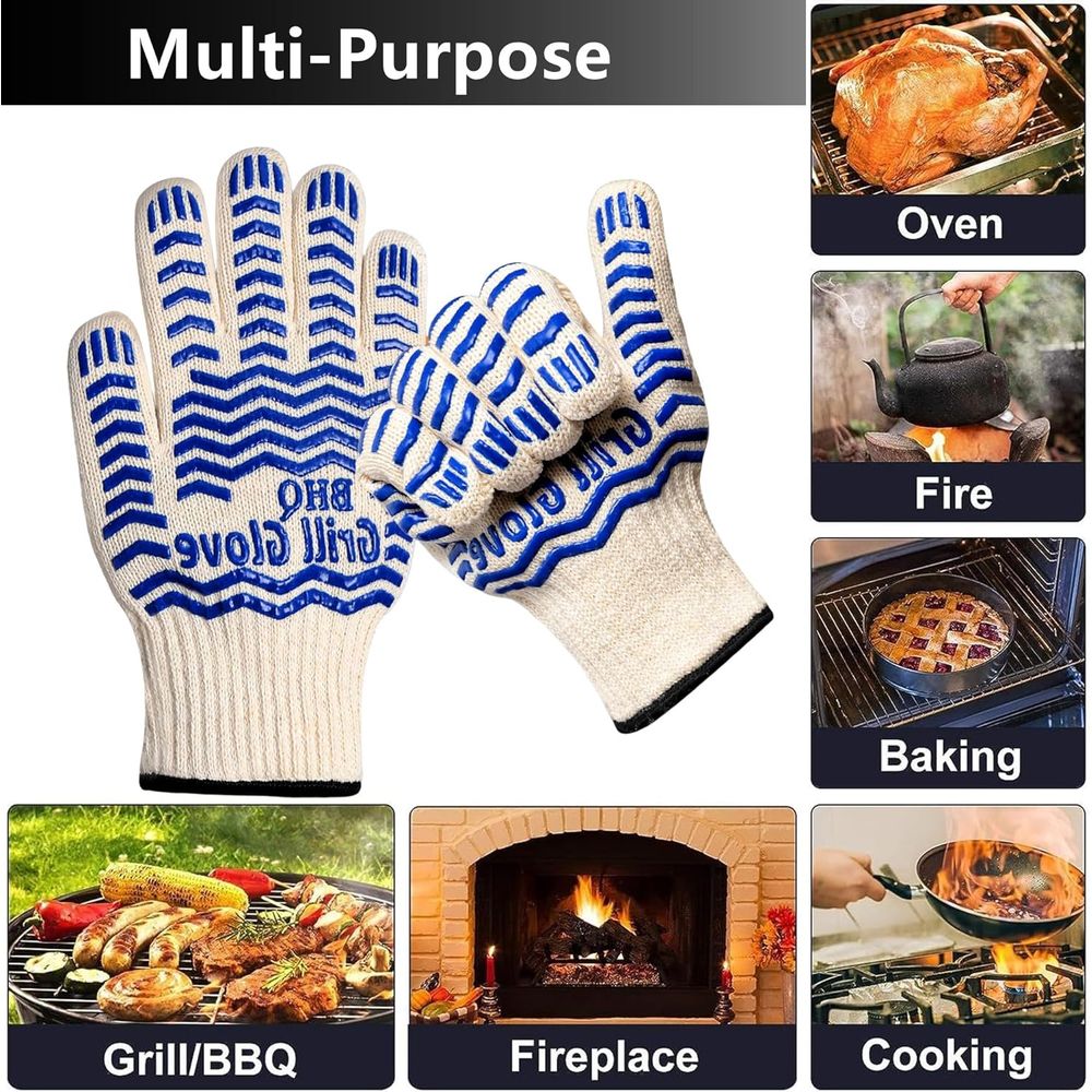 Heat Resistant Oven Gloves - B - Heat Resistant Glove recensie en prijs