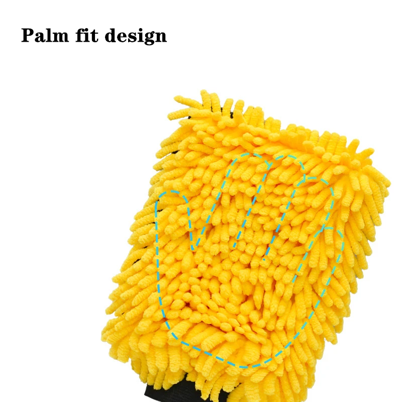 Large Microfiber Car Wash Mitt - Gardening Glove Waterproof recensie en prijs