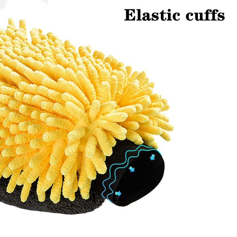 Large Microfiber Car Wash Mitt - Gardening Glove Waterproof recensie en prijs