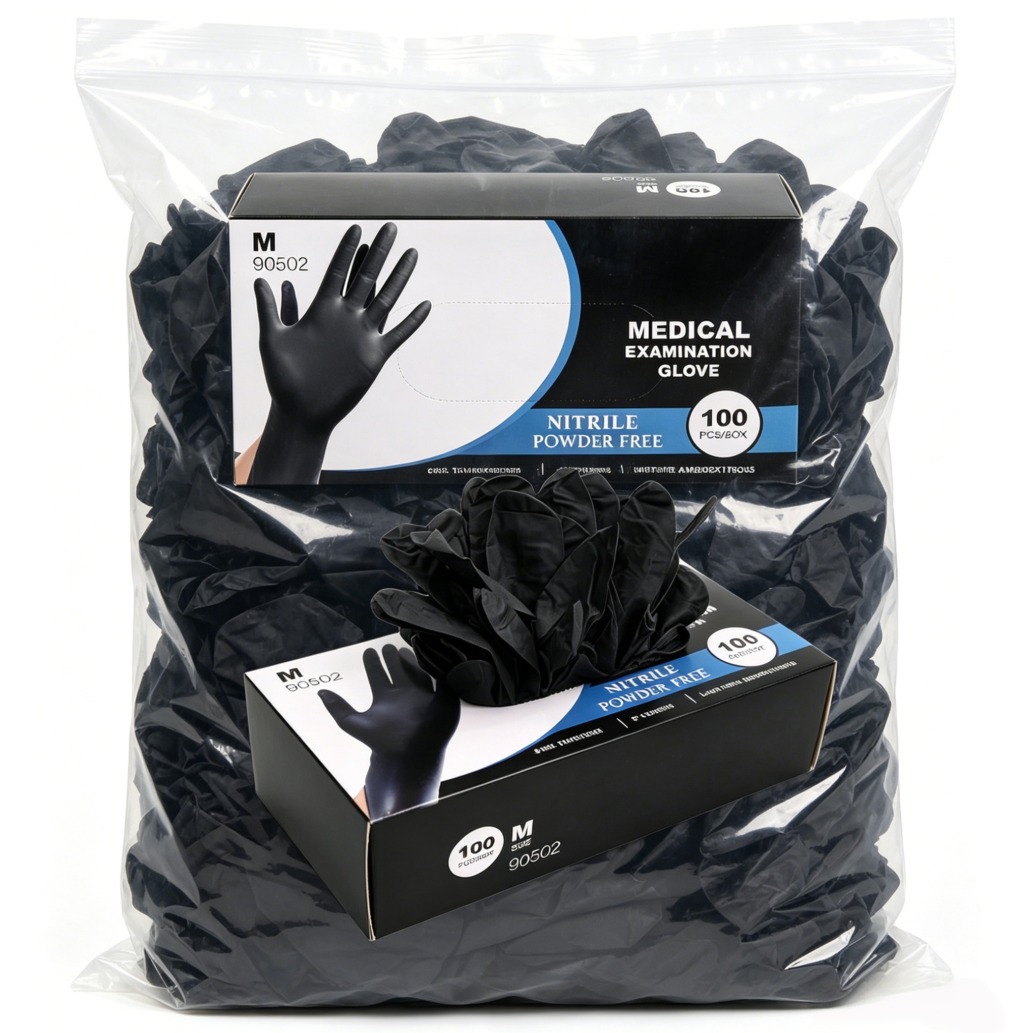 Black Nitrile Gloves Disposabl - Nitrile Mechanic Glove recensie en prijs
