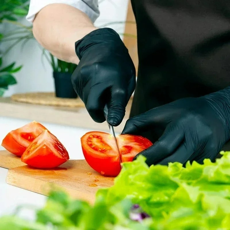 Black Nitrile Gloves Disposabl - Nitrile Mechanic Glove recensie en prijs