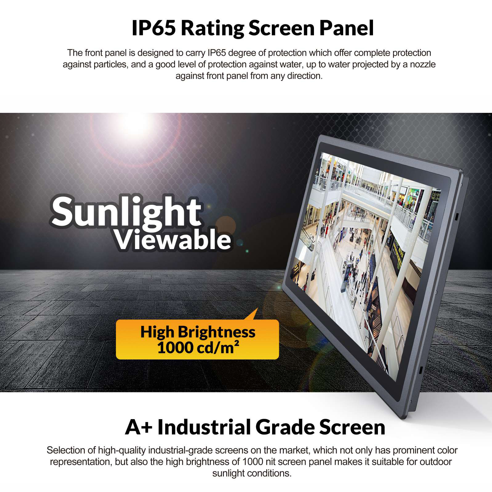 Custom IP65 Waterproof Fanless - Touchscreen Glove Capacitive recensie en prijs