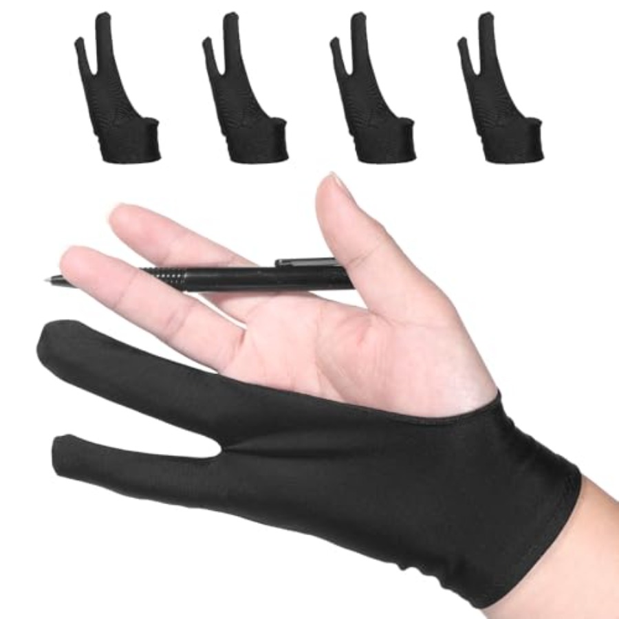 4 Pack Drawing Glove Digital D - Touchscreen Glove Capacitive recensie en prijs