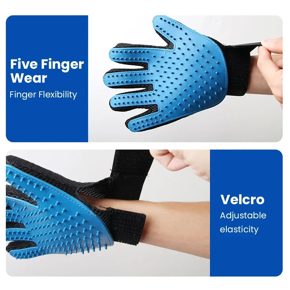 Cat Grooming Glove Pet Cat Com - Rubber Glove Cleaning recensie en prijs