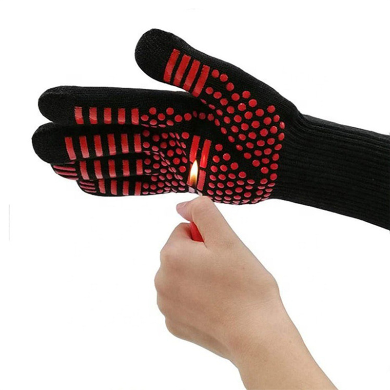 1PC Gloves 800 Degrees Firepro - Oven Mitt Silicone recensie en prijs