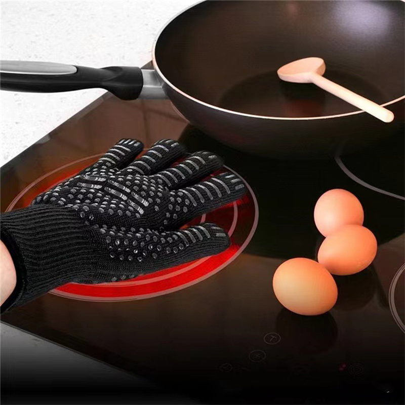 1PC Gloves 800 Degrees Firepro - Oven Mitt Silicone recensie en prijs