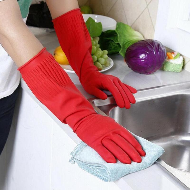 38cm Long Cuff Latex Rubber Gl - Dish Glove Rubber recensie en prijs