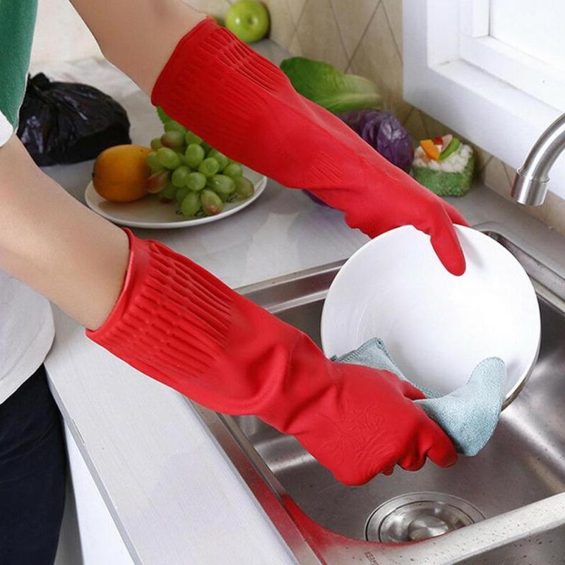38cm Long Cuff Latex Rubber Gl - Dish Glove Rubber recensie en prijs