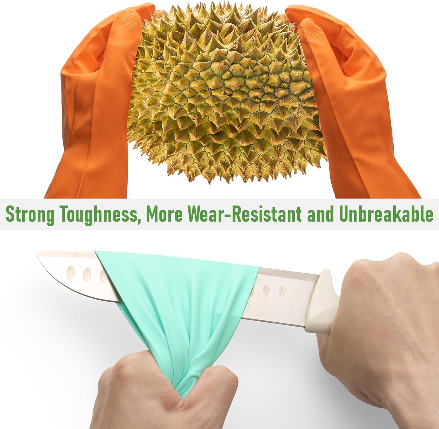 3 Pairs Colorful Rubber Dishwa - Rubber Glove Cleaning recensie en prijs