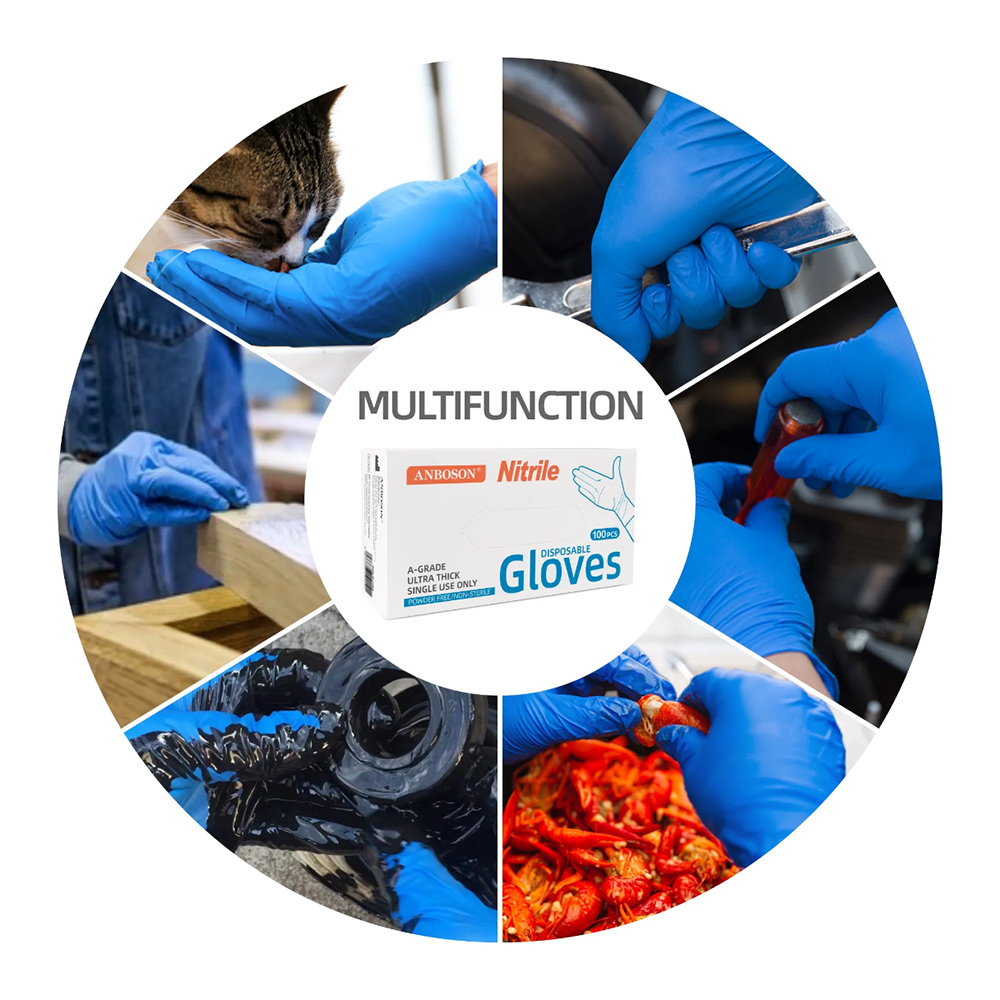 Nitrile Exam Gloves-Blue Latex - Exam Glove Nitrile recensie en prijs