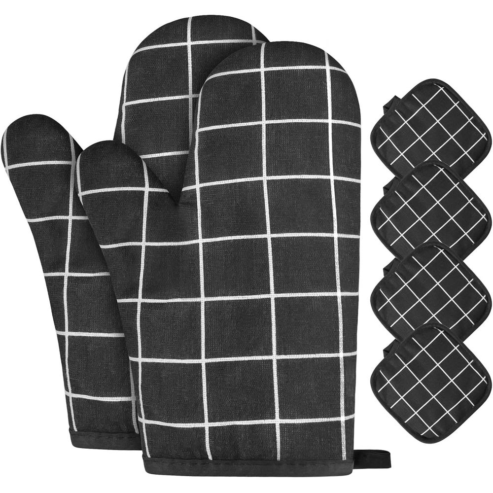 6-Piece Heat Resistant Oven Mi - Heat Resistant Glove recensie en prijs