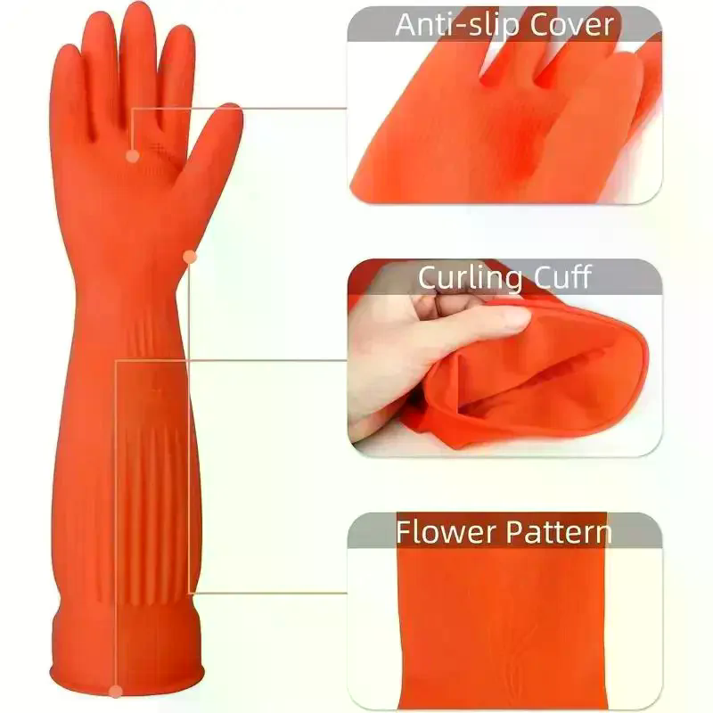 Long Reusable Rubber Dishwashi - Dish Glove Rubber recensie en prijs