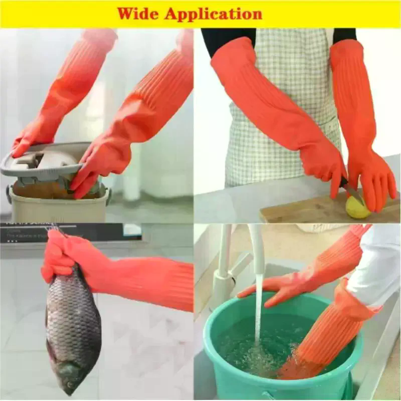 Long Reusable Rubber Dishwashi - Dish Glove Rubber recensie en prijs