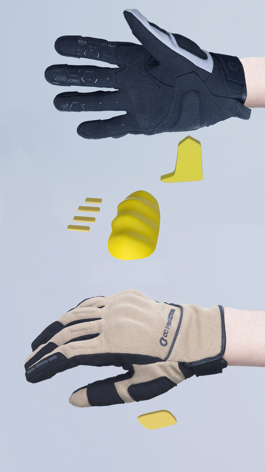 CC PROTECTORS G101 Motorcycle  - Motorcycle Glove Knuckle recensie en prijs