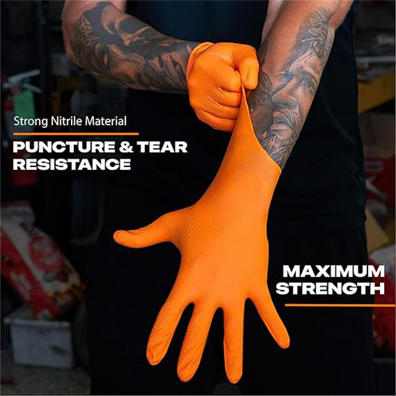 8Mil Thick Heavy Duty Safety W - Nitrile Mechanic Glove recensie en prijs